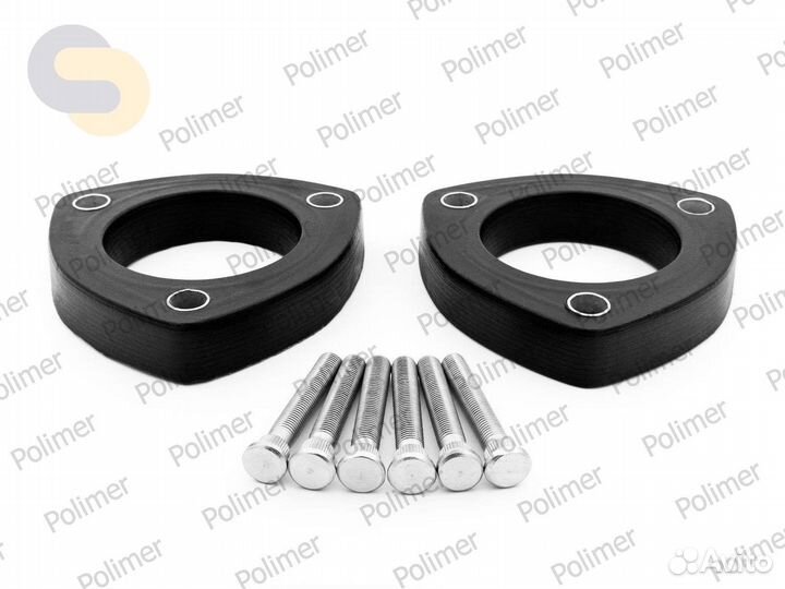 29-15-017/25 - Проставки увеличения клиренса передних стоек chrysler - полиуретан 25 мм