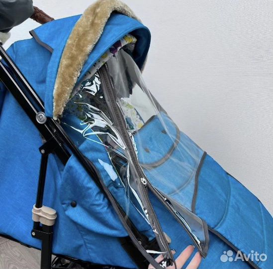 Детские санки коляска