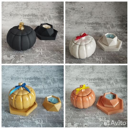 Гипсовый декор, аромасвечи