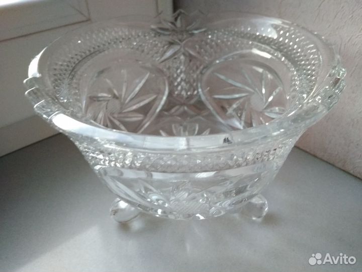 Ваза хрустальная СССР