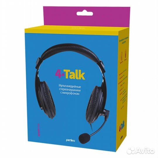 Гарнитура полноразмерная Perfeo 4Talk