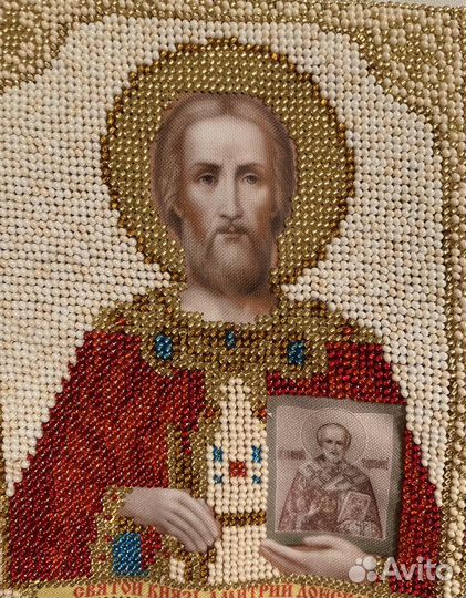 Вышивка бисером иконы