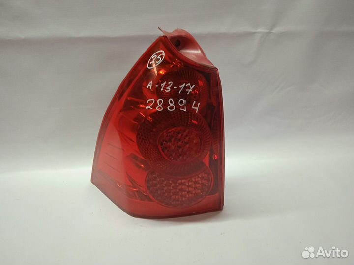 Фонарь задний левый Peugeot 307 2000-2008