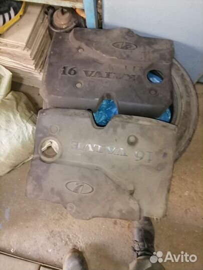 Декоративная крышка двигателя ваз 16кл