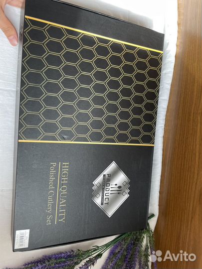 Набор столовых приборов новый