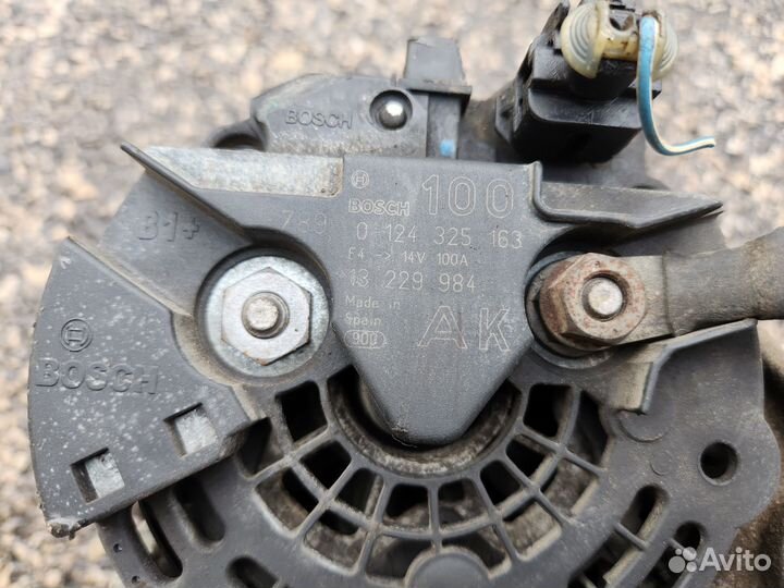 Opel Astra H Генератор 1.8 / 1.6 (100A) Z18XER