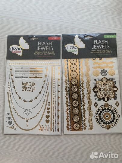 Flash tatoo флэш тату временная