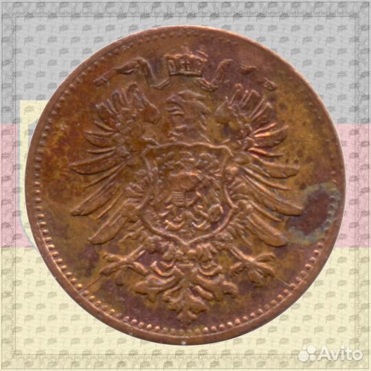 2 пфеннига Imitation coin Ludwig Chr. Lauer