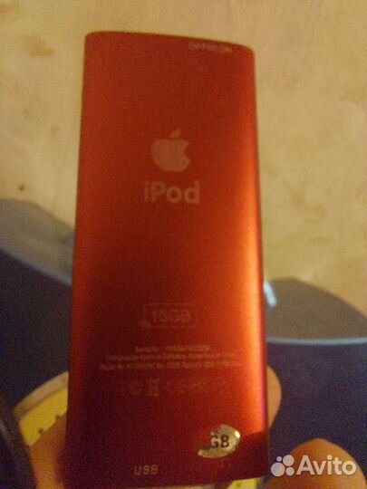 Плеер iPod nano a1199 red 16gb
