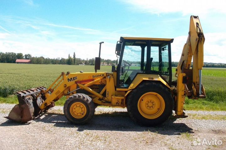 Экскаватор-погрузчик MASSEY FERGUSON 50H, 1987