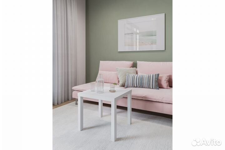 Журнальный столик IKEA белый новый