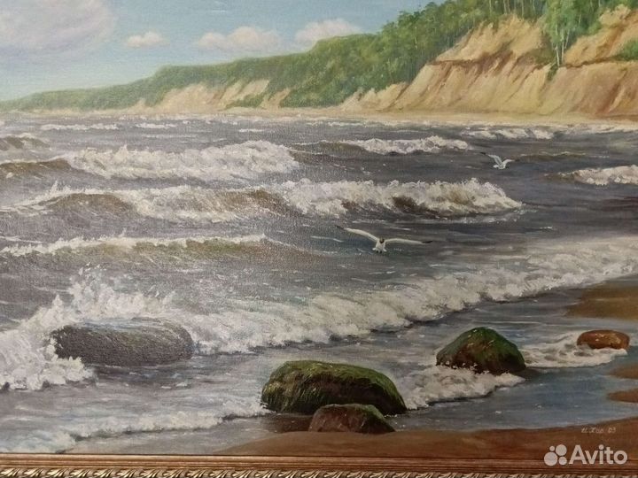 Картина маслом на холсте большая