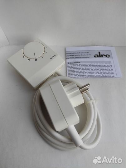 Терморегулятор Eberle 3311 с проводом и вилкой