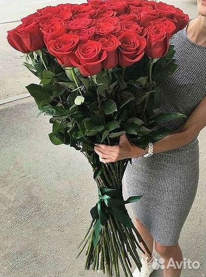 Высокие розы Гигантские розы Доставка цветов