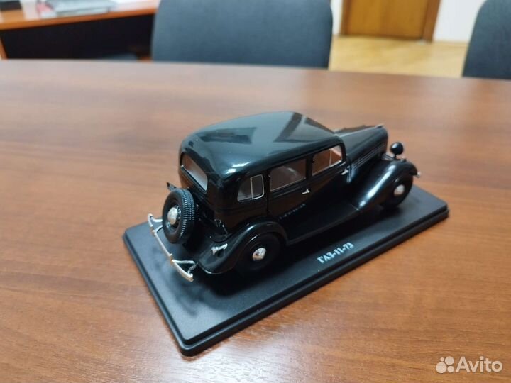 Модель 1:24 газ 11/73 - Легендарные советские авто