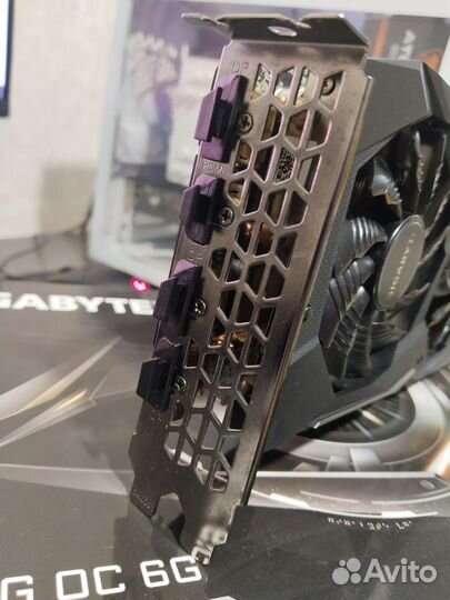Видеокарта gigabyte gtx 1660 super Gaming Oc 6gb
