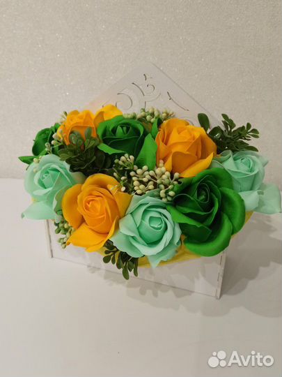 Букет из мыльных роз к любому празднику