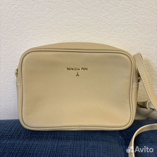 Сумка женская Patrizia Pepe новая бежевая