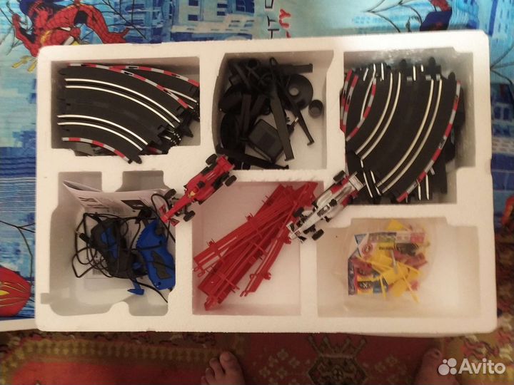 Автотрек с 2мя машинками