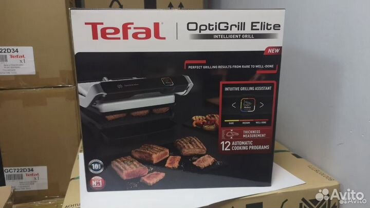 Tefal OptiGrill Elite GC750D30 Электрогриль