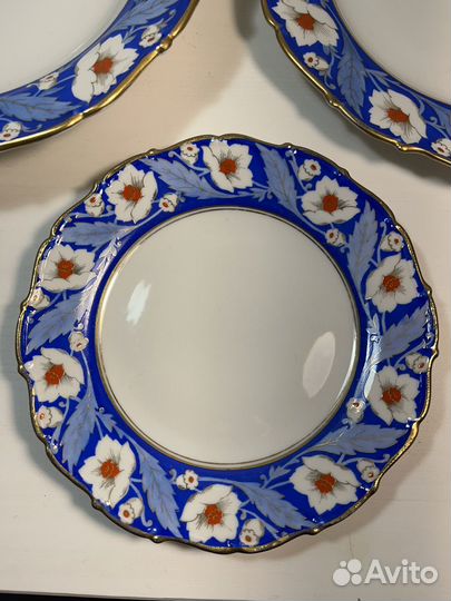 Редкие тарелки Дулево, 1953 год, авт. Леонов