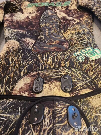 Гидрокостюм Sporasub SeaGreenCamо 3D