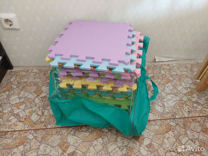 Детский коврик пазл