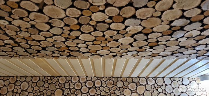 Панно из можжевельника,можжевельник