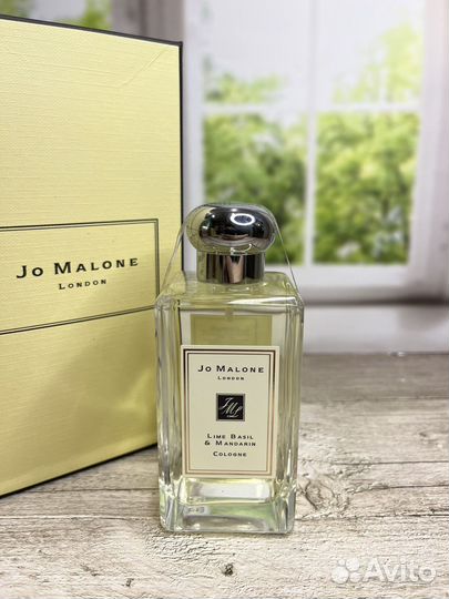 Jo malone lime basil mandarin цитрусовый аромат