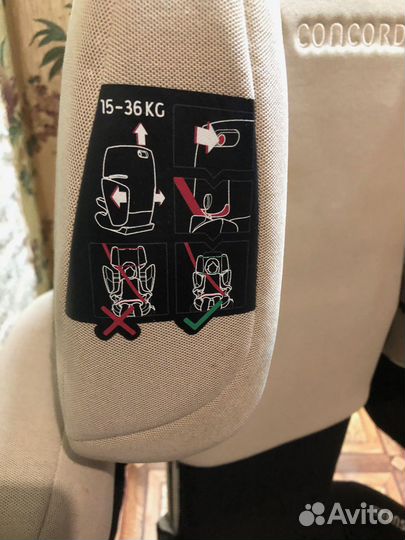 Детское кресло в машину до 15-36 кг