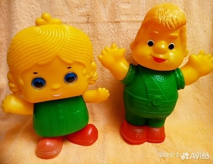 Пластмассовые игрушки СССР