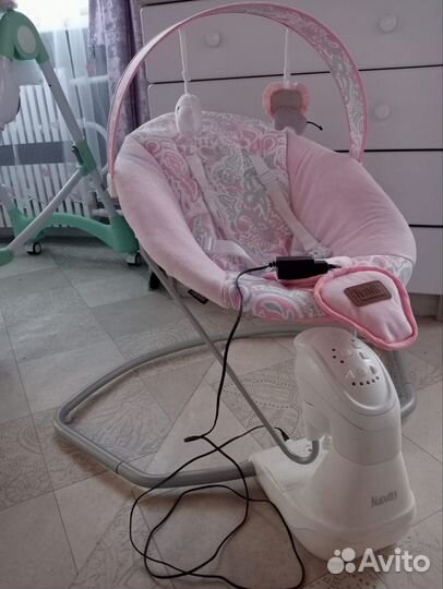 Детские электронные качели nuovita