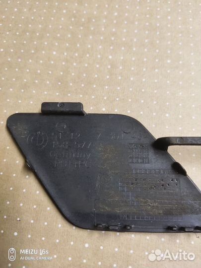 BMW f30,f31,f80 заглушка заднего бампера