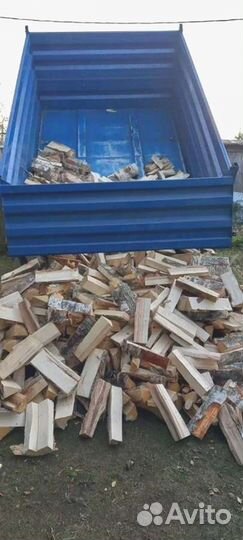 Дрова колотые березовые