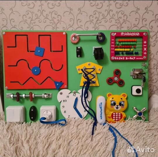 Бизиборд доска 6040 (можно именную)