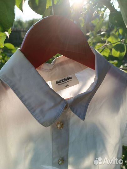 Рубашка с коротким рукавом,для девочек