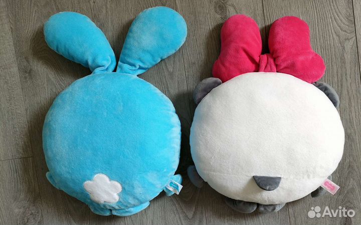 Мягкие игрушки подушки малышарики