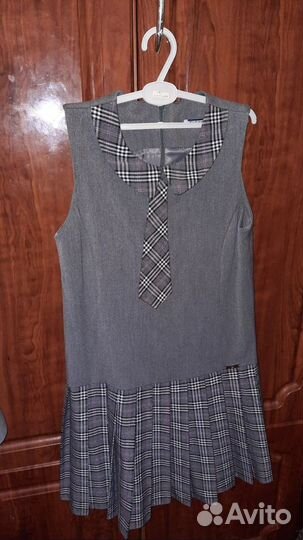 Школьный сарафан для девочки, р-р 38, рост 152
