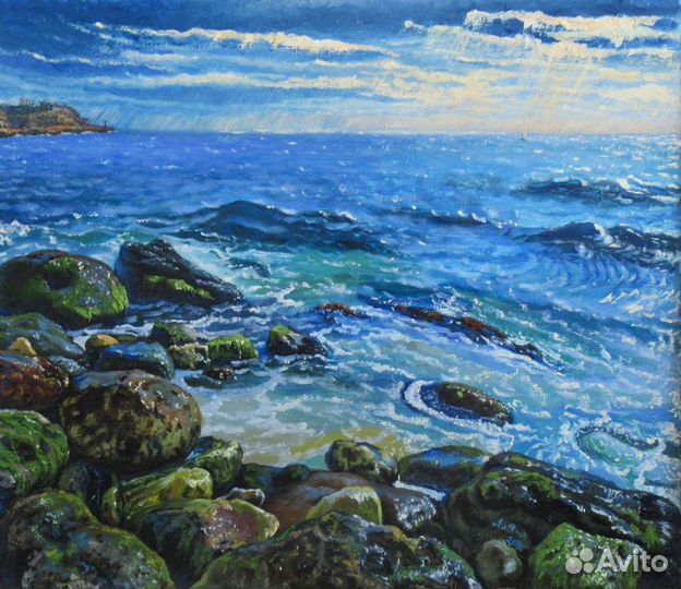 Море картина пейзаж Л.и.Я
