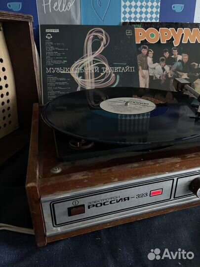Проигрыватель винила СССР россия