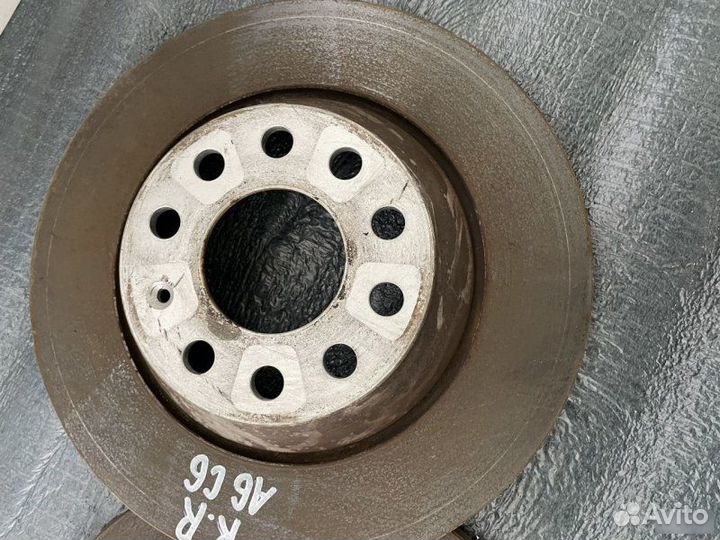 Тормозные диски заднее Audi A6 С6 2.4 multitronic