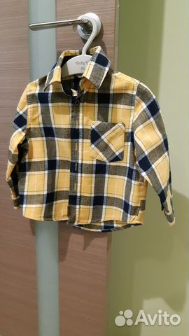 Рубашка для мальчика, 86 см