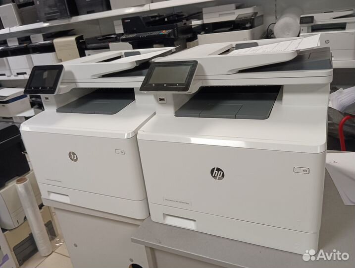 Цветное мфу HP M479FDN Двусторонний скан