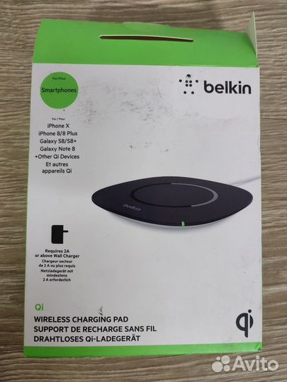 Belkin беспроводное зарядное устройство новое