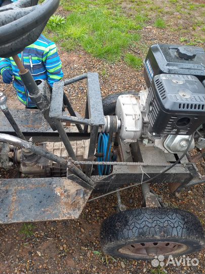 Минитрактор самодельный