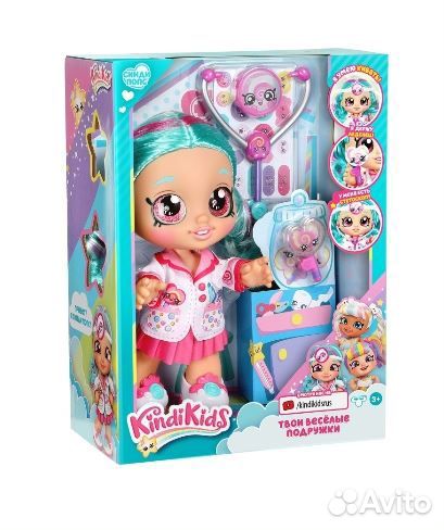 Новая кукла Kindi Kids Синди Попс 25см