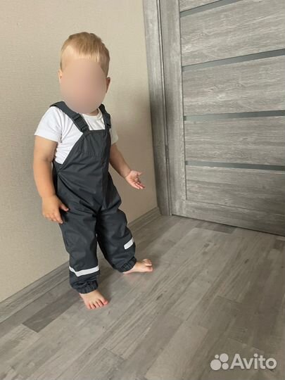 Демисезонный полукомбинезон 92