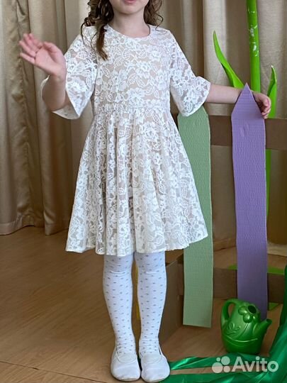 Платье для девочки 122