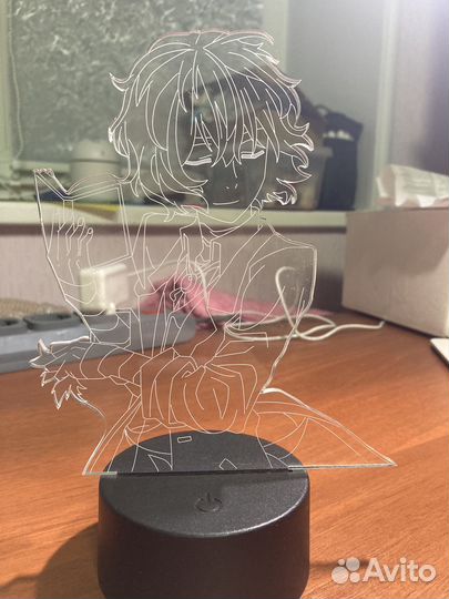 Лампа настольная ночник аниме