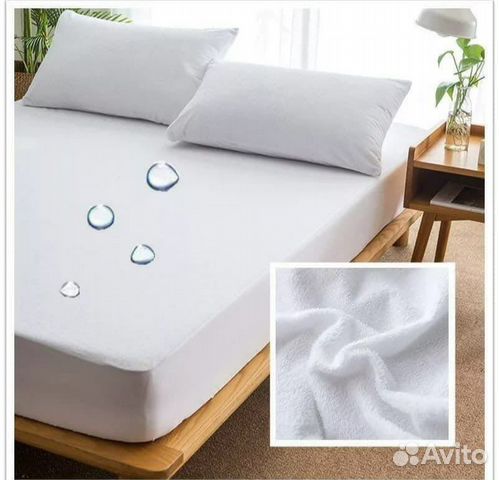 Наматрасник непромокаемый белый размеры разные